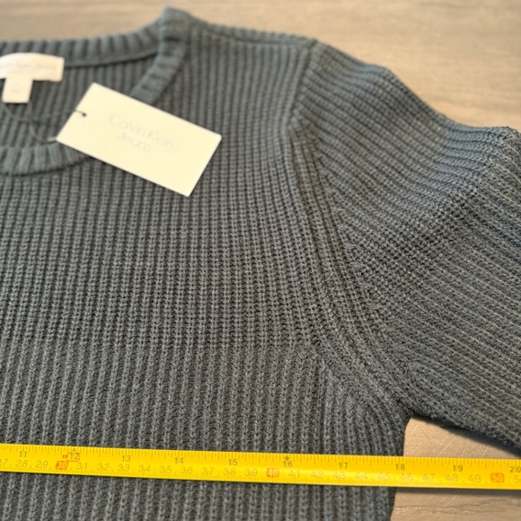 Calvin Klein Women's Everyday Crew Neck Dress with Side Slit Zipper Size L - Picture 7 of 10